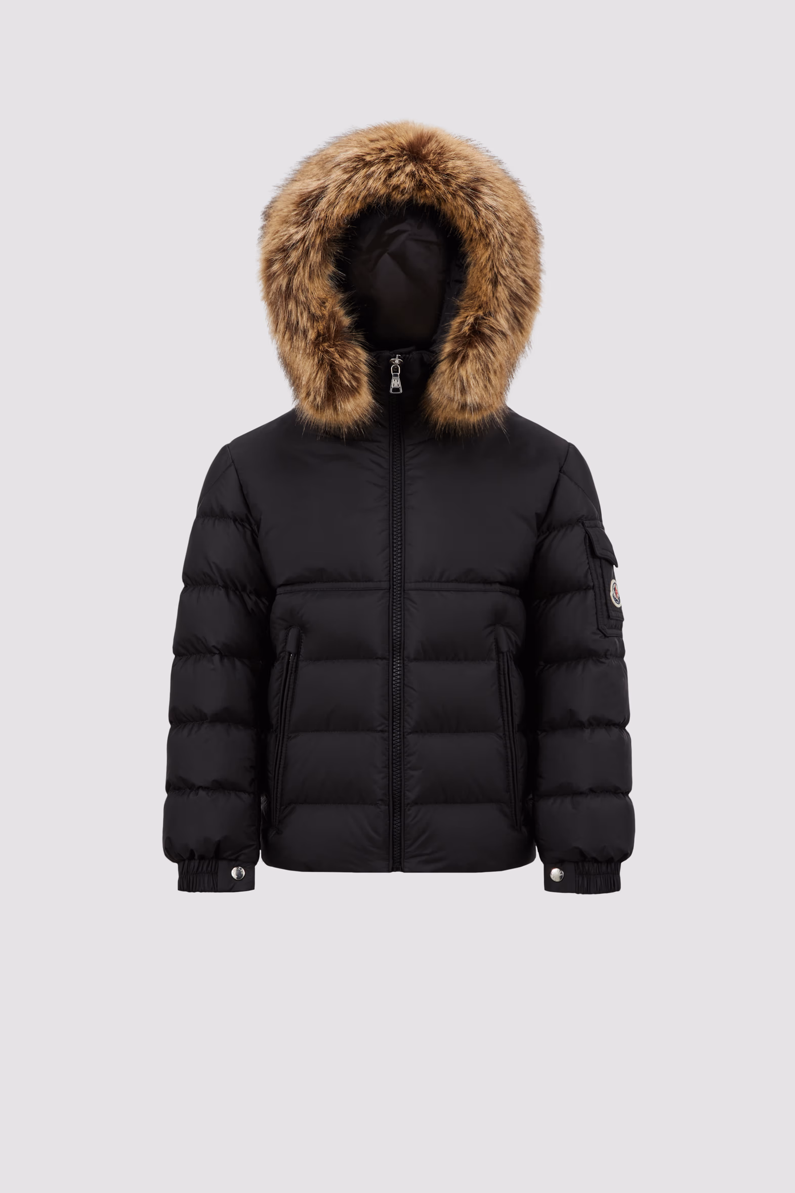 Plumífero con capucha New Byronf Niño Negro Moncler 0